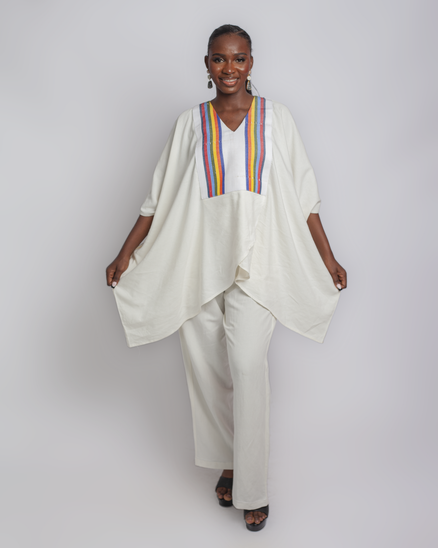 LINEN AND ASOKE AGBADA