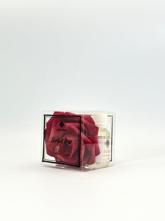 SMALL SCENTED ROSE & FRAGNACE OIL BOX SET